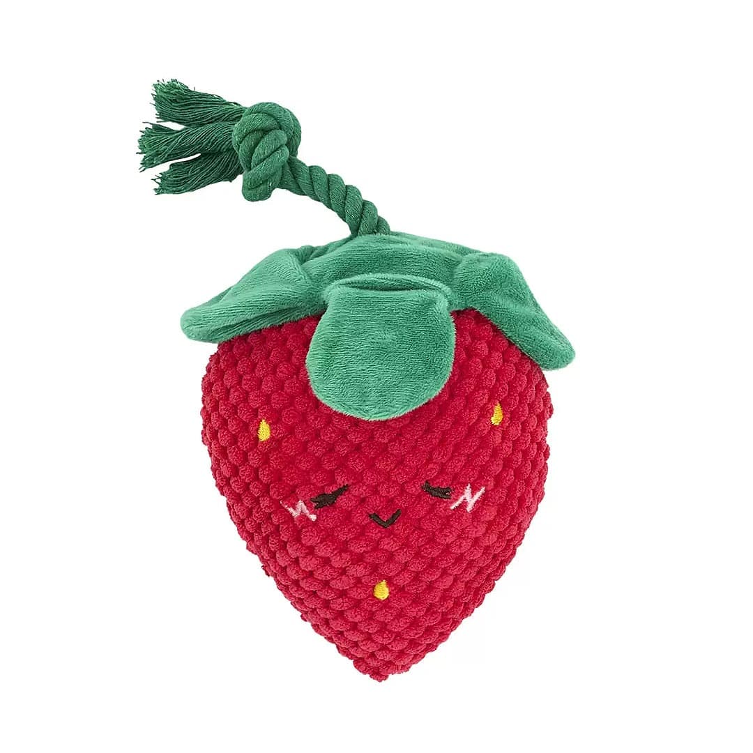 ZippyPaws Crinkle Crops – Strawberry