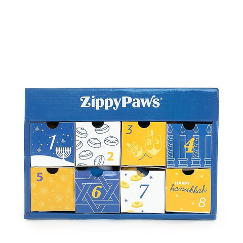 ZippyPaws 8 Nights of Hanukkah Box - Puppy Village.nl