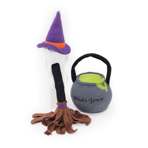 ZippyPaws Halloween Costume Kit - Witch - Puppy Village.nl