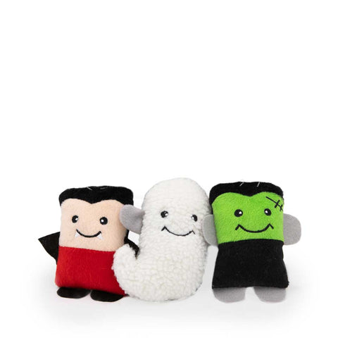 ZippyPaws Halloween Miniz - Monsters 3-Pack - Puppy Village.nl