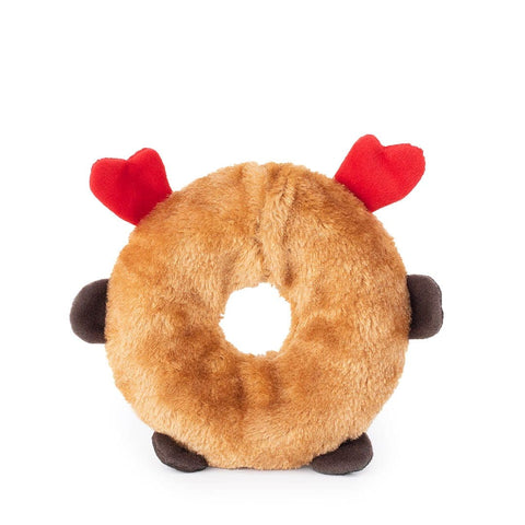 ZippyPaws Holiday Donutz Buddies - Reindeer - Puppy Village.nl