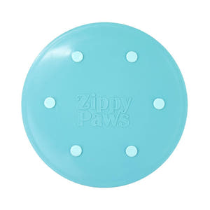ZippyPaws SmartyPaws Donut Lickmat – blauwe likmat voor honden met stevige buitenkant en antislip ontwerp