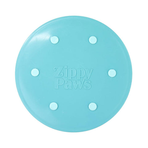 ZippyPaws SmartyPaws Donut Lickmat – blauwe likmat voor honden met stevige buitenkant en antislip ontwerp