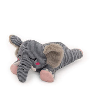 ZippyPaws Snooziez with Shhhqueaker - Elephant - Puppy Village.nl