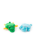 ZippyPaws Squeakie Pad 2-Pack (Hippo & Alligator) - Puppy Village.nl
