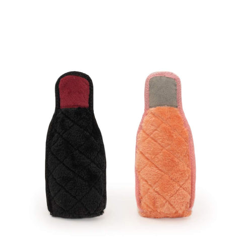 ZippyPaws Z-Stitch Happy Hour Crusherz - Merlot & Rosé - Puppy Village.nl