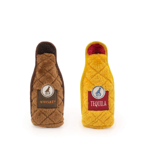 ZippyPaws Z-Stitch Happy Hour Crusherz - Whiskey & Tequila - Puppy Village.nl