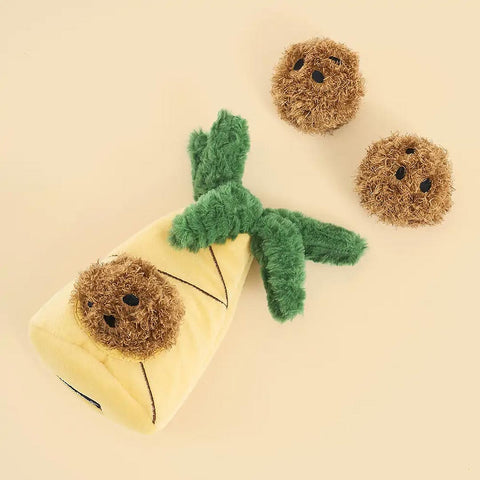 ZippyPaws Zippy Burrow – Coconuts in Palm Tree