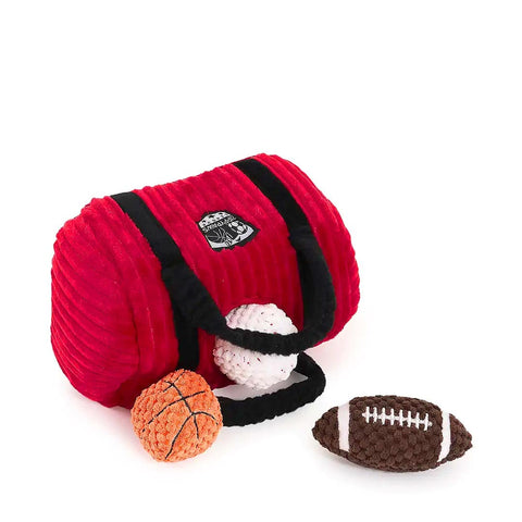ZippyPaws Zippy Burrow – Red Gym Bag