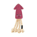 ZippyPaws ecoZippy Suede and Rope Buddies – Squid - Puppy Village.nl