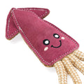 ZippyPaws ecoZippy Suede and Rope Buddies – Squid - Puppy Village.nl