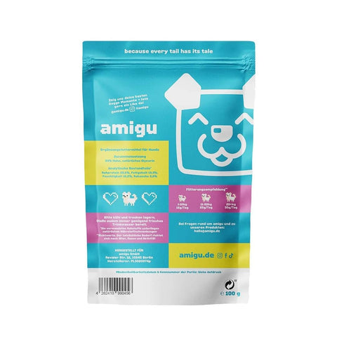 amigu LevelUP Chews Vleesstrips - Kip - Puppy Village.nl